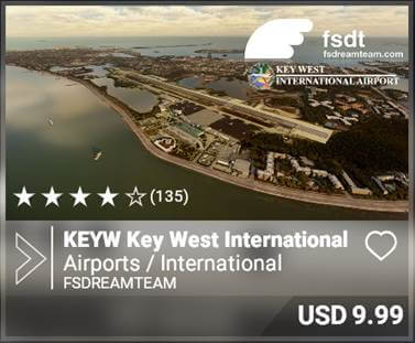 KEYW Key West International Airport by FSDREAMTEAM USD 9.99