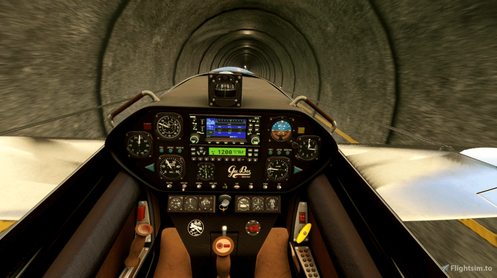 Cockpit of Edgley Optica