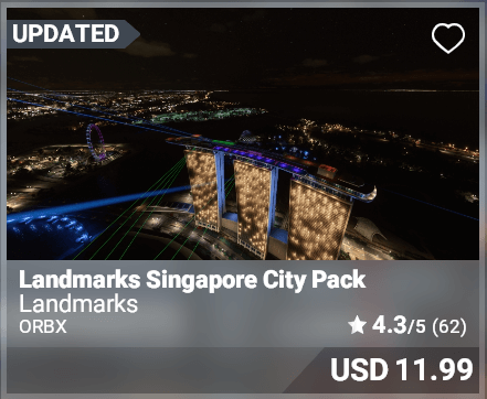 Landmarks Singapore City Pack