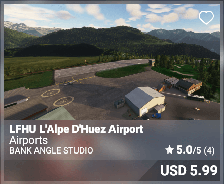 LFHU L'Alpe D'Huez Airport
