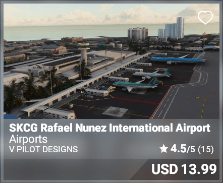 SKCG Rafael Nunez International Airport