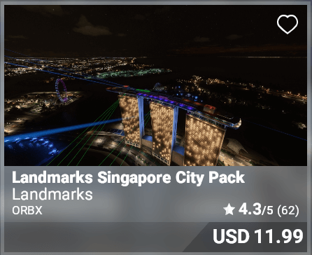 Landmarks Singapore City Pack