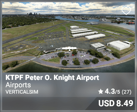 KTPF Peter O. Knight Airport