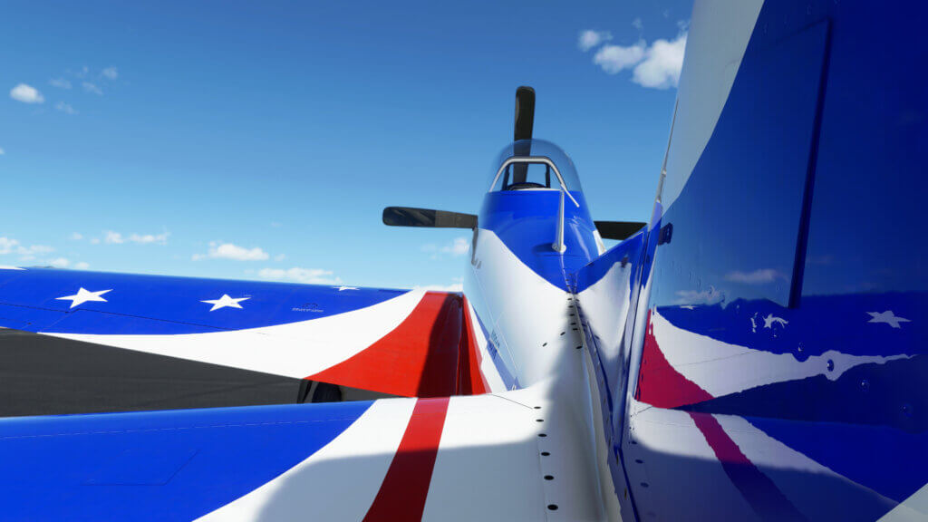 Miss America Plane rear view
