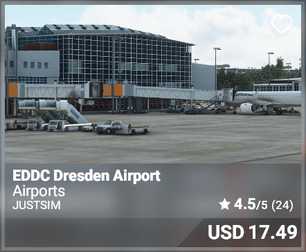EDDC Dresden Airport - JustSim