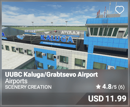 UUBC Kaluga/Grabtsevo Airport - Scenery Creation