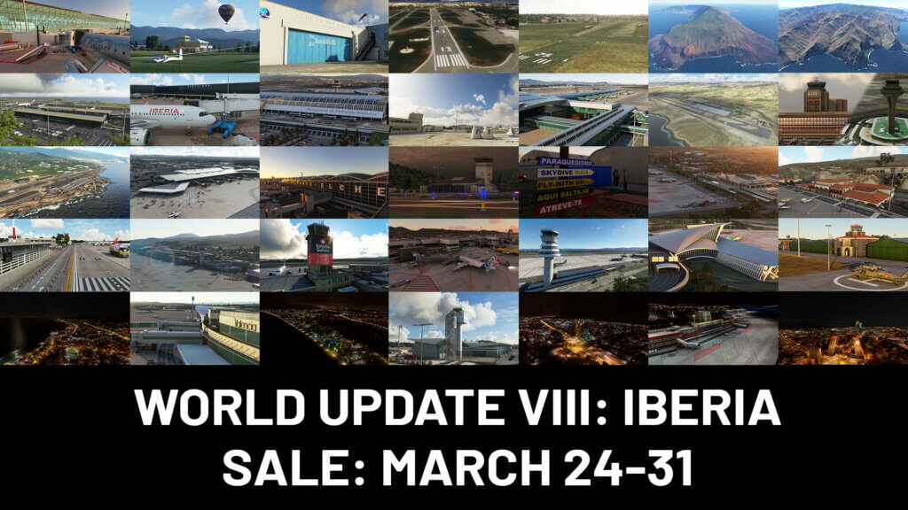 World Update Iberia Sale
