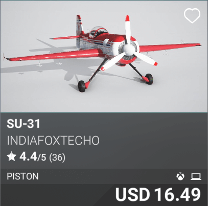 SU-31 by IndiaFoxtEcho, USD 16.49