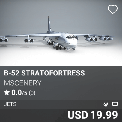 B-52 Stratofortress by Mscenery, USD 19.99