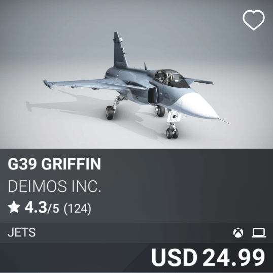 G39 Griffin by DeimoS Inc., USD 24.99