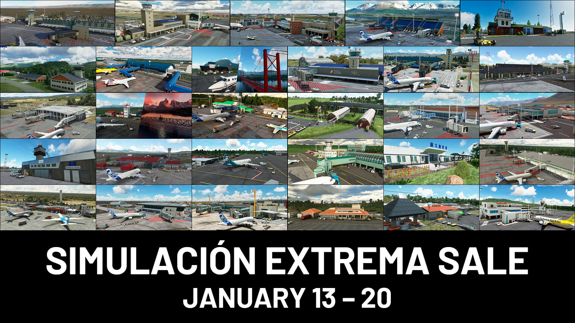 Simulación Extrema Sale, January 13-20