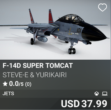 F-14D Super Tomcat by Steve-e and Yurikairi USD 37.99
