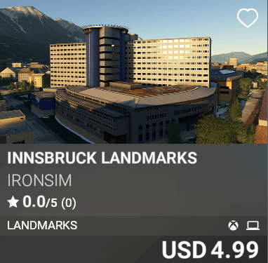Innsbruck Landmarks by Ironsim USD 4.99