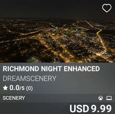 Richmond Night Enhanced by DreamScenery USD 9.99