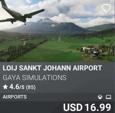 LOIJ Sankt Johann Airport Gaya Simulations USD 16.99