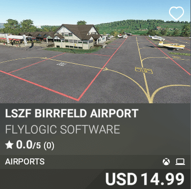 LSZF Birddfeld Airport by Flylogic Software USD 14.99