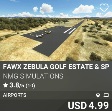 FAWX Zebula Golf Estate & Spa NMG Simulations USD 4.99