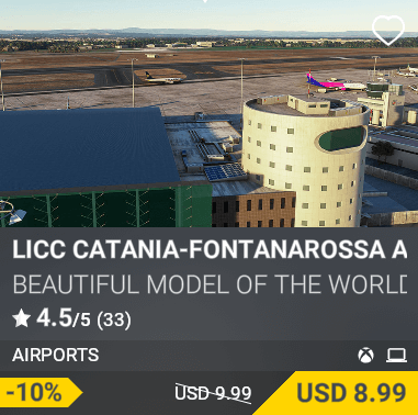 LICC Catania-Fontanarossa Airport by Beautiful Model of the World. USD 8.99 (-10% from USD 9.99)