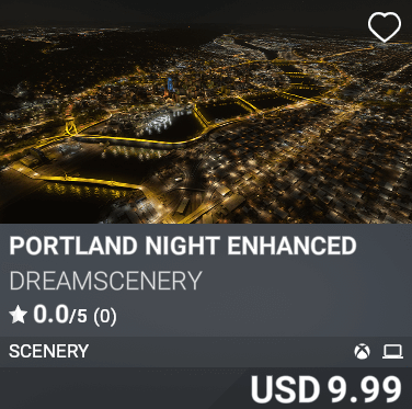 Portland Night Enhanced by DreamScenery. USD 9.99