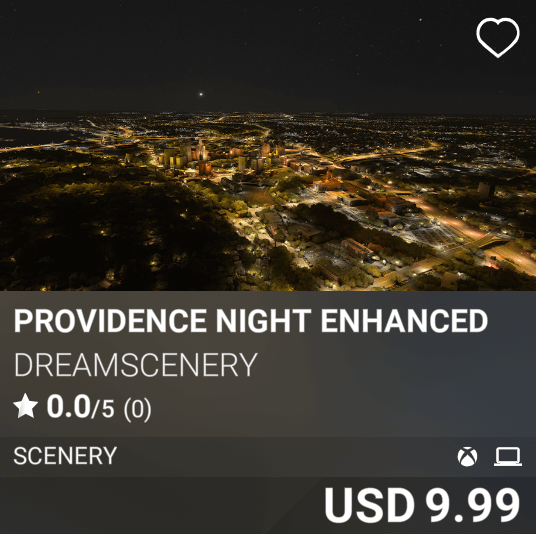 Providence Night Enhanced by DreamScenery. USD 9.99