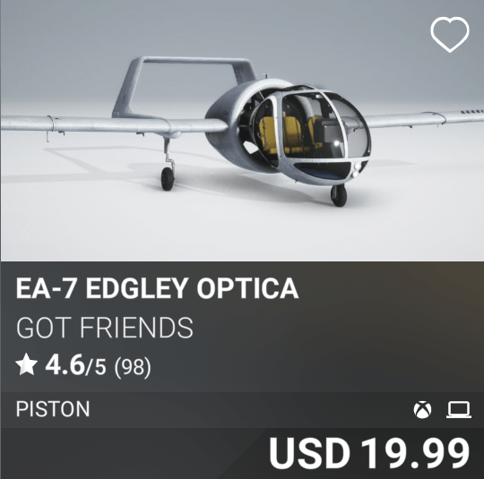 EA-7 Edgley Optica by Got Friends. USD 19.99