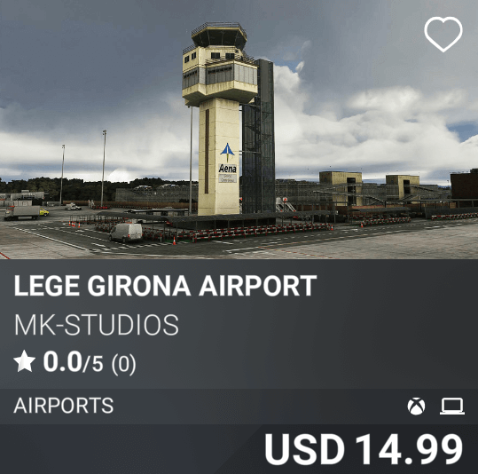 LEGE Girona Airport by MK-STUDIOS. USD 14.99
