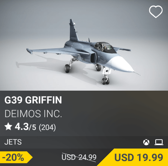 G39 Griffin by DeimoS Inc. USD 19.99 (-20% from USD 24.99)