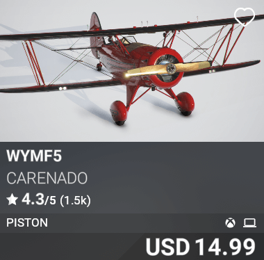 WYMF5 by Carenado. USD 14.99