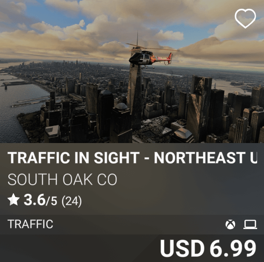 Traffic in Sight - Midwest USA by South Oak Co. USD 6.99