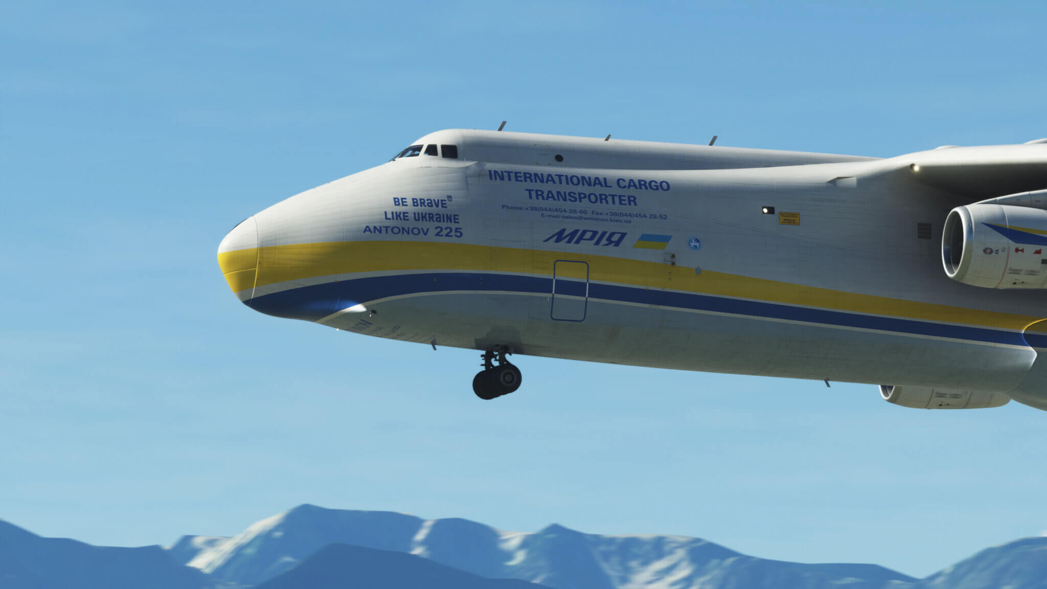 Famous Flyer IV: Antonov AN-225 Mriya - Microsoft Flight Simulator