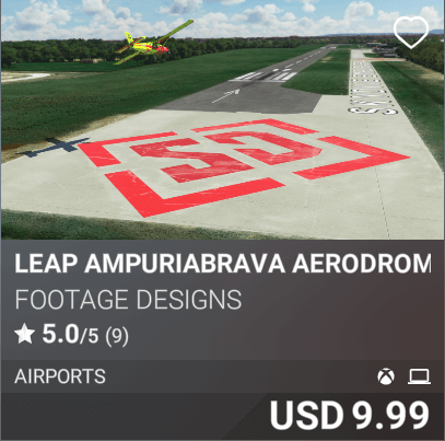LEAP Ampuriabrava Aerodrome by Footage Designs. USD 9.99