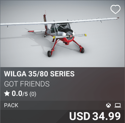 Wilga 35/80 Series by Got Friends. USD 34.99
