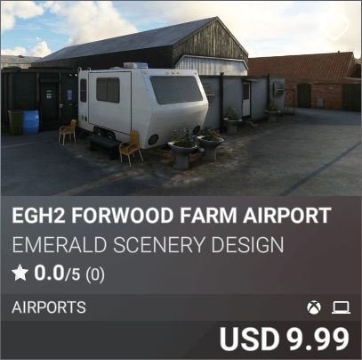 EGH2 Forwood Farm Airport by Emerald Scenery Design. USD 9.99