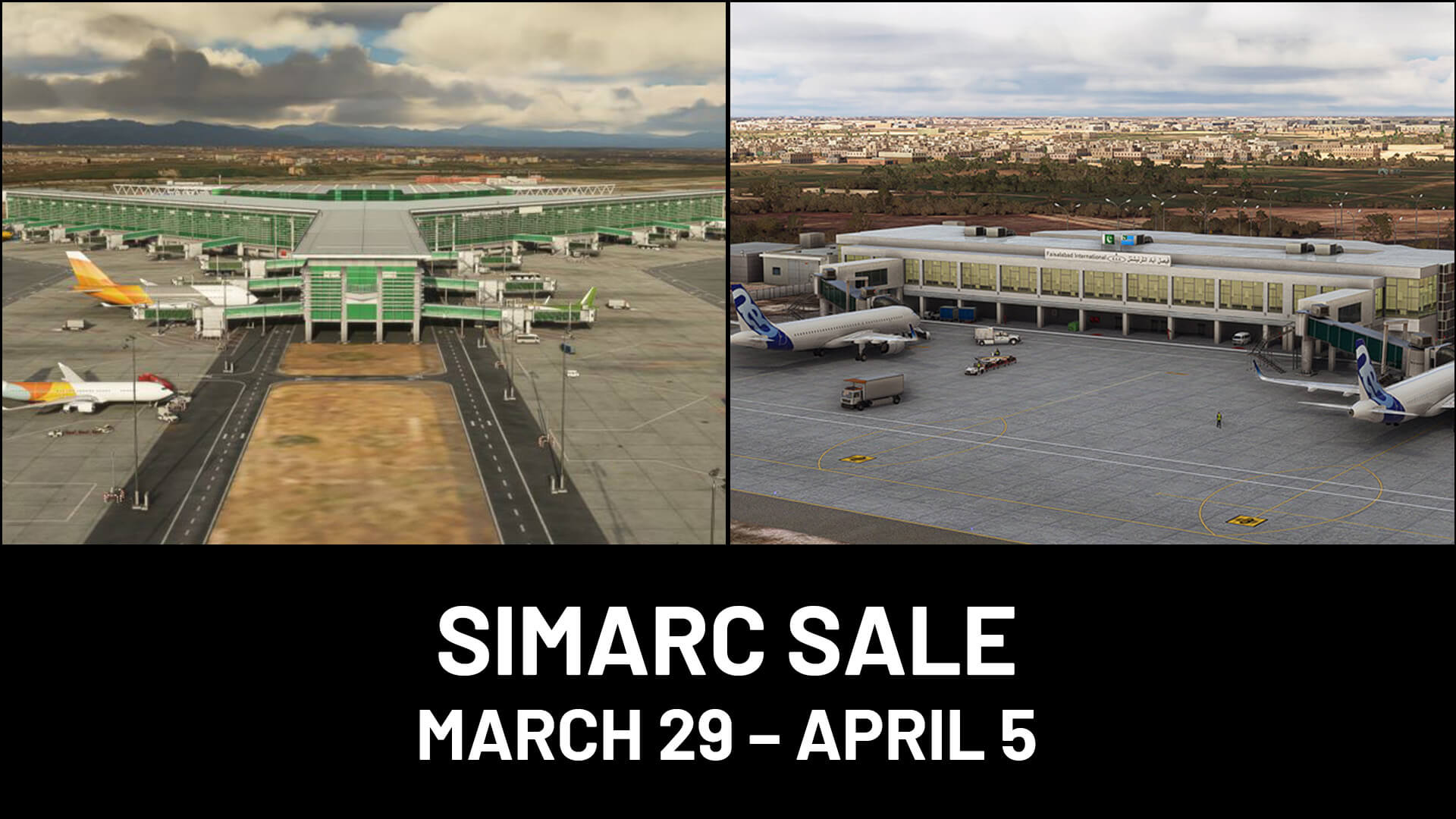 SimArc Sale, runs from March 29th to April 5th!