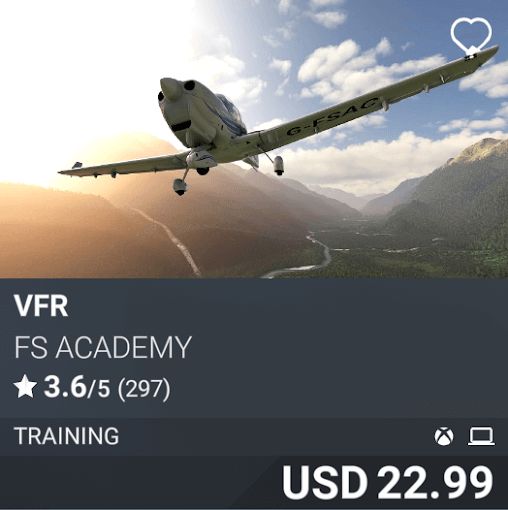 VFR by FS Academy. USD 22.99