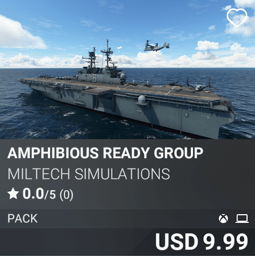 Amphibious Ready Group by Miltech Simulations. USD 9.99