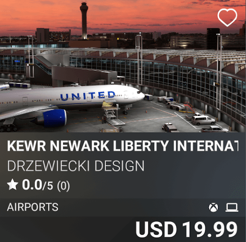 KEWR Newark Liberty International Airport by Drzewiecki Design. USD 19.99