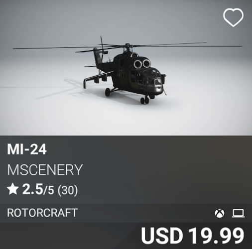 MI-24 by mscenery. USD 19.99