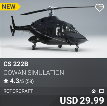 CS 222B by Cowan Simulation. USD 29.99