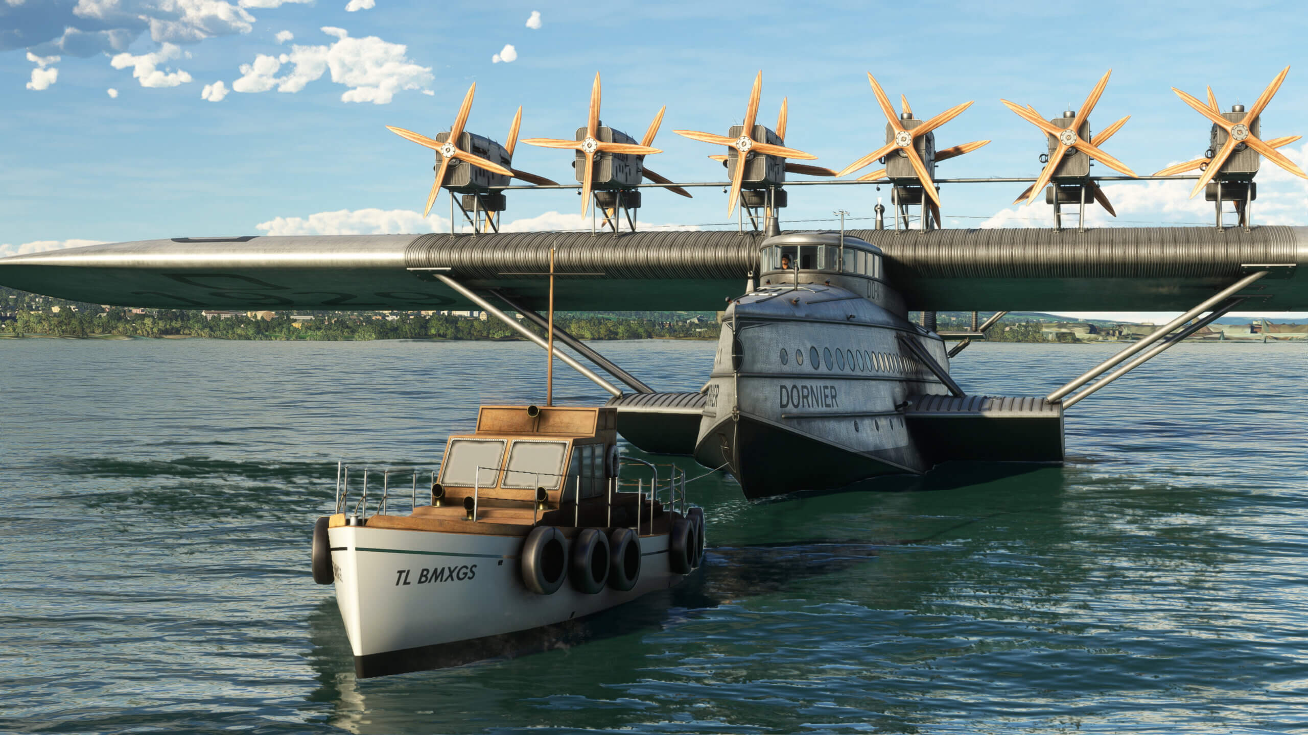 Microsoft Flight Simulator Releases Local Legend 12: The Dornier Do X Flying Boat