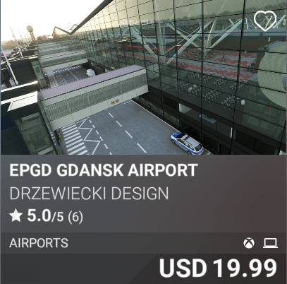 EPGD Gdansk Airport by Drzewiecki Design. USD 19.99