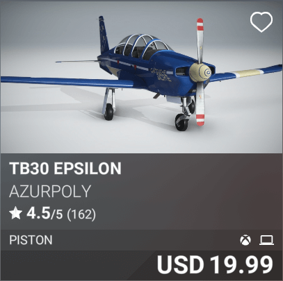 TB30 Epsilon by AzurPoly. USD 19.99