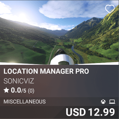 Location Manager Pro by Sonicviz. USD 12.99