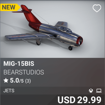 MiG-15Bis by BearStudios. USD 29.99
