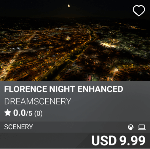 Florence Night Enhanced by DreamScenery. USD 9.99