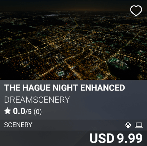 The Hague Night Enhanced by DreamScenery. USD 9.99