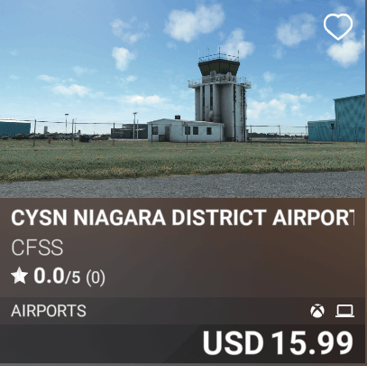 CYSN Niagara District Airport by CFSS. USD 15.99