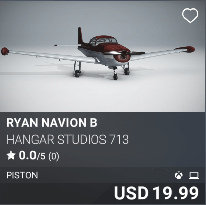Ryan Navion B Hangar Studios 713