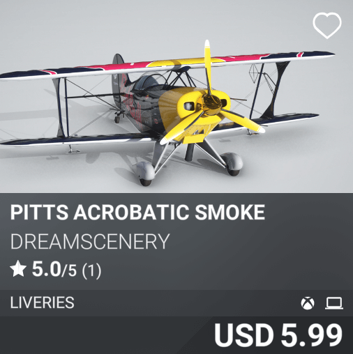 Pitts Acrobatic Smoke DreamScenery