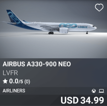 Airbus A330-900 Neo by LVFR. USD 34.99